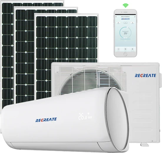 Ar Condicionado Solar 100% 18000BTU Ar Condicionado 1.5 T off Grid Ar Condicionado Solar Parede Ar Condicionado Split