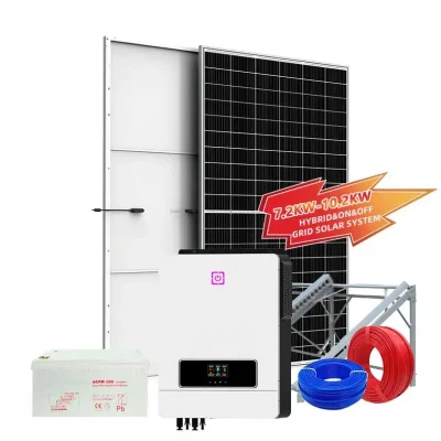 Inversor Híbrido de Ligação/Desligação de Seno Puro Painel Solar de 1.000 Watts Sistema de Armazenamento de Energia Doméstica